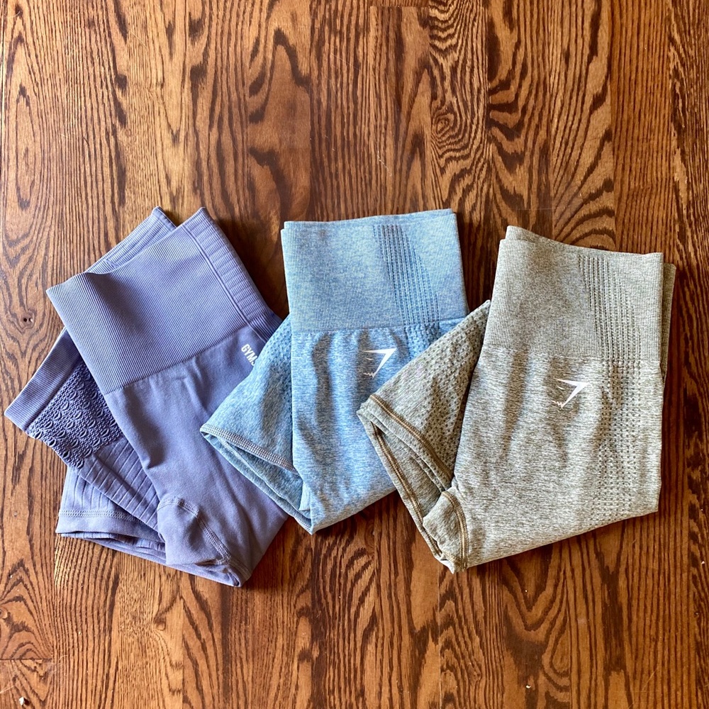 Sold out Gymshark M Legging Bundle Vital & Energy